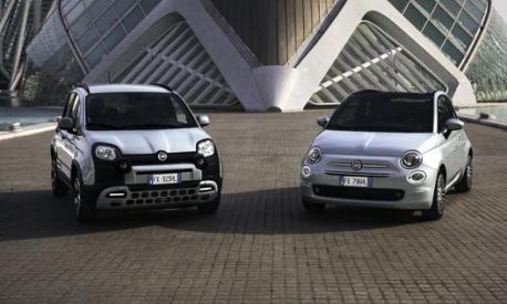 Le Fiat Panda e 500 con motorizzazione ibrida leggera