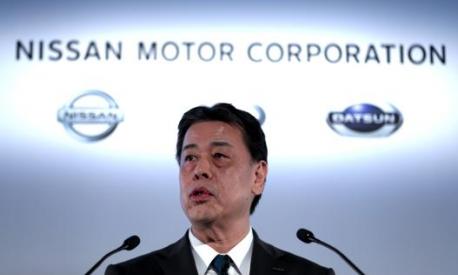 L’amministratore delegato di Nissan Makoto Uchida illustra i risultati dei primo nove mesi dell’esercizio
