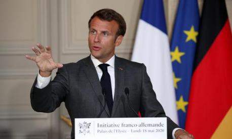 Emmanuel Macron, presidente francese. Ap