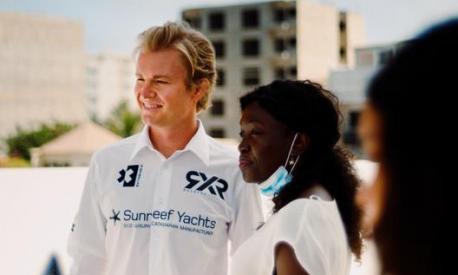 Nico Rosberg in Senegal. Foto: rosbergxracing Twitter