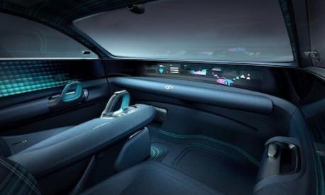 La plancia della Hyundai Prophecy concept EV