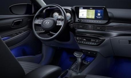 Interni tecnologici sulla nuova Hyundai i20