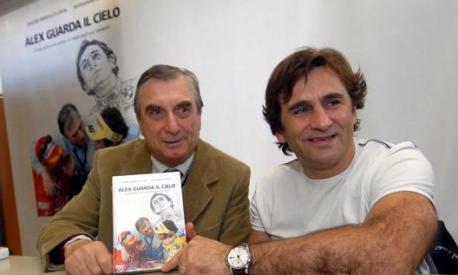 Claudio Costa con Alex Zanardi. Gemini