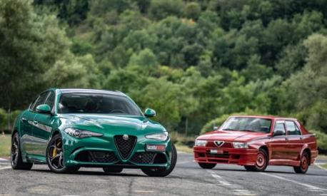L’Alfa Romeo Giulia è un riferimento in termini di handling tra le berline degli ultimi anni sulla griglia di partenza del circuito La Maddaleno