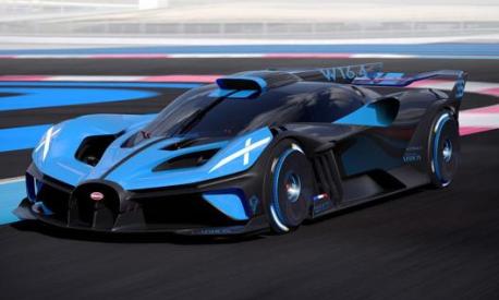 La Bugatti Bolide è un concept pensato per la pista