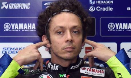 Valentino Rossi, 41 anni, pilota Yamaha. Afp