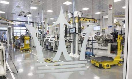 Il reparto Maserati Nettuno Engine Lab