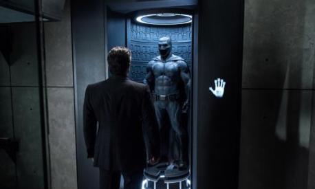Ben Affleck nel ruolo di Bruce Wayne in Batman V Superman