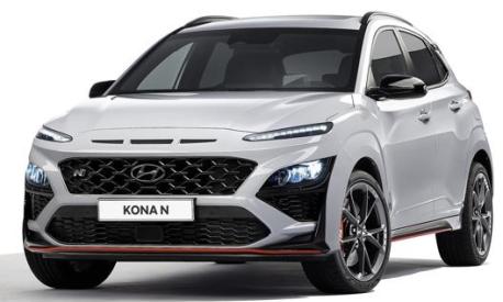 Hyundai Kona N tocca i 240 km/h di velocità massima
