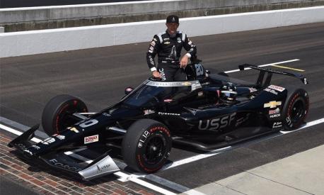 La livrea nera firmata US Space Force, con cui Ed Carpenter ha corso la passata edizione della Indy 500