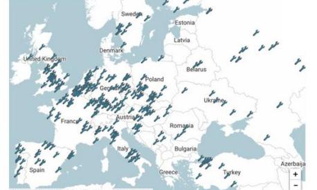 Localizzazione della fabbriche del comparto auto in Europa (fonte Acea)