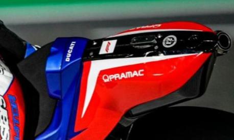 Il logo della F1 sul codone della Ducati Pramac