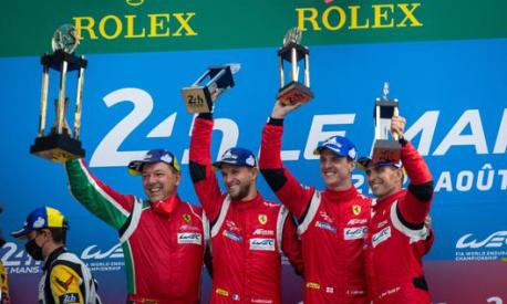 I vincitori della 24 Ore di Le Mans 2021, classe Lmgte Pro