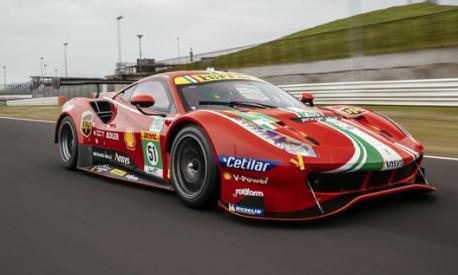 A Le Mans la Ferrari 488 Gte Evo senza limitazioni di potenza toccherebbe i 320 km/h