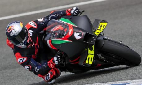 Terza giornata di test per Andrea Dovizioso sull'Aprilia RS-GP