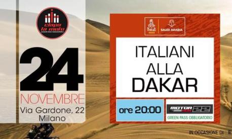 L’evento milanese si terrà in via Gardena 22 a partire dalle 20 di mercoledì 24 novembre