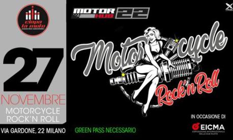 “Motorcycles and Rock’n Roll”, torna la nona edizione il 27 novembre dalle 20 in via Gardena 22