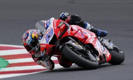 Jorge Martin, una delle sorprese della stagione, in sella alla sua Ducati Pramac. Lapresse