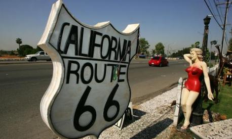 La mitica Route 66 qui nel tratto californiano