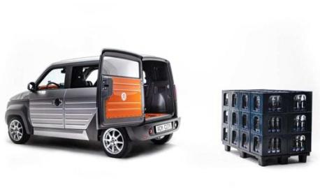 Adaptive City Mobility è una vettura compatta elettrica che ha il pacco batteria rimovibile