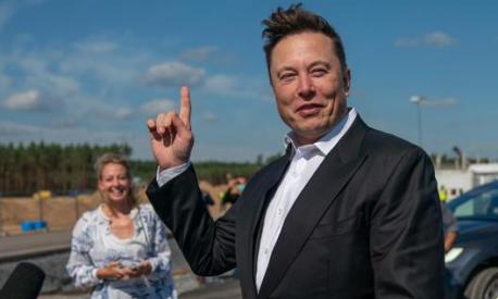 Elon Musk,  Ceo della Tesla. Afp