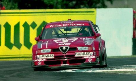 La 155 V6 TI e Nicola Larini regalarono all’Alfa Romeo la vittoria nel Dtm tedesco