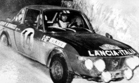 Sandro Munari al Rallye Monte Carlo 1972. Ap