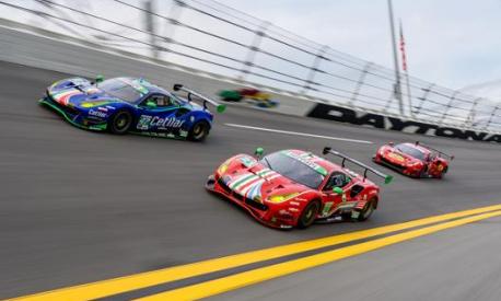 Tre le vetture del Cavallino Rampante iscritte alla 24 Ore di Daytona 2022