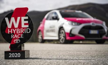 Toyota Yaris protagonista della We Hybrid Race