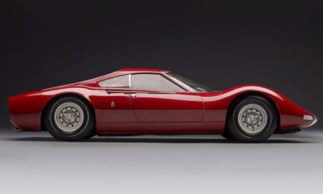 Le linee della Ferrari 206 Dino Berlinetta Speciale