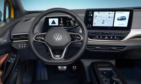 Gli interni della Volkswagen  ID.4