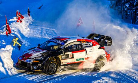 Kalle Rovanpera (Toyota GR Yaris Rally1) vince il Rally della Svezia 2022