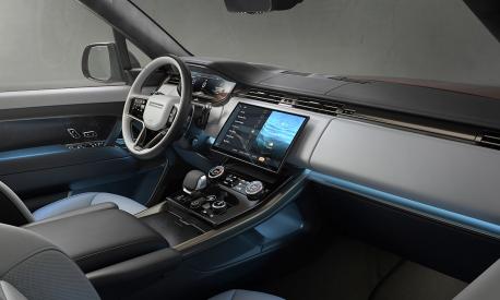 Gli interni di nuova Range Rover Sport