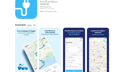 L'app per la ricarica delle auto elettriche Chargemap