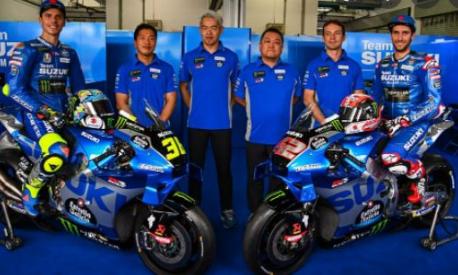 Il team Suzuki MotoGP 2022