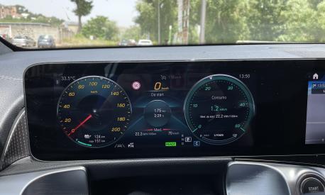 I dati di consumo di Mercedes Eqb dopo 175 km