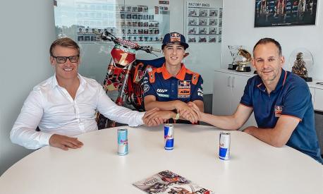 Liam Everts (figlio di Stefan) affiancherà Andrea Adamo nel team Red Bull Ktm Factory