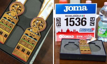 Firenze Marathon 2022 medaglie e orario partenza