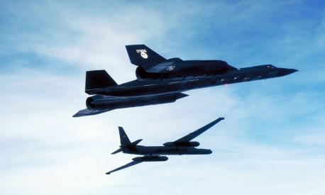 L'SR-71 Blackbird e l'U-2 Dragon Lady, due dei più celebri "Black Projects" di Lockheed-Martin Skunk Works