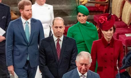 Il duca e la duchessa del Sussex, Harry e Meghan