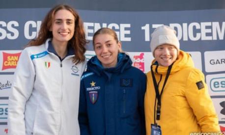 Podio femminile Milano Cross Challenge 2022