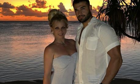 Britney Spears e il marito Sam Asghari