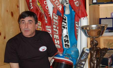 Maurizio Massimiani vicecampione del mondo della 125 nel 1979