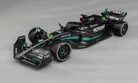 la nuova Mercedes F1 W14 per il 2023