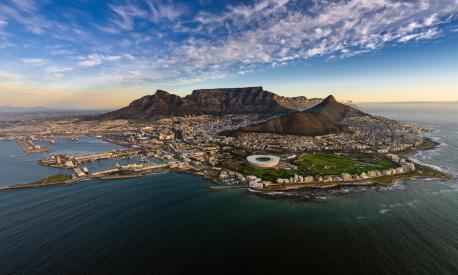 Una panoramica dell'area in cui sorge il circuito di Città del Capo