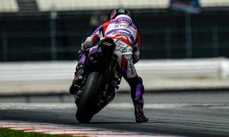 Zarco in azione nel recente test ufficiale della MotoGP a Sepang