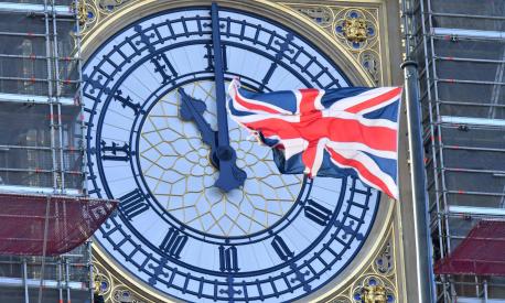 Il Big Ben, uno dei simboli di Londra. AFP