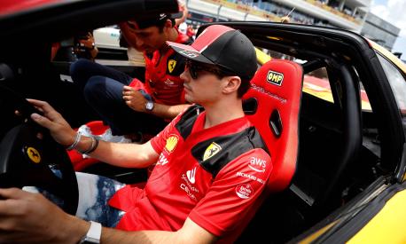 Charles Leclerc, alla Ferrari dal 2019. AFP