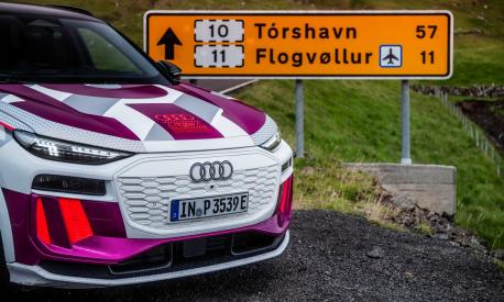 Audi Q6 e-tron alle Isole Faroe
