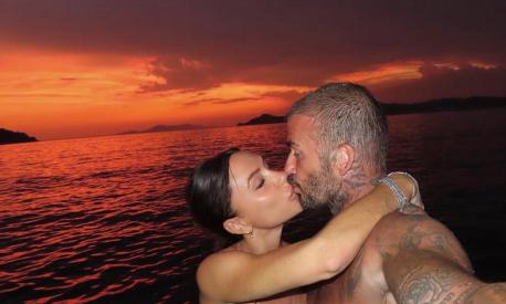 David e Victoria Beckham in barca su Instagram
